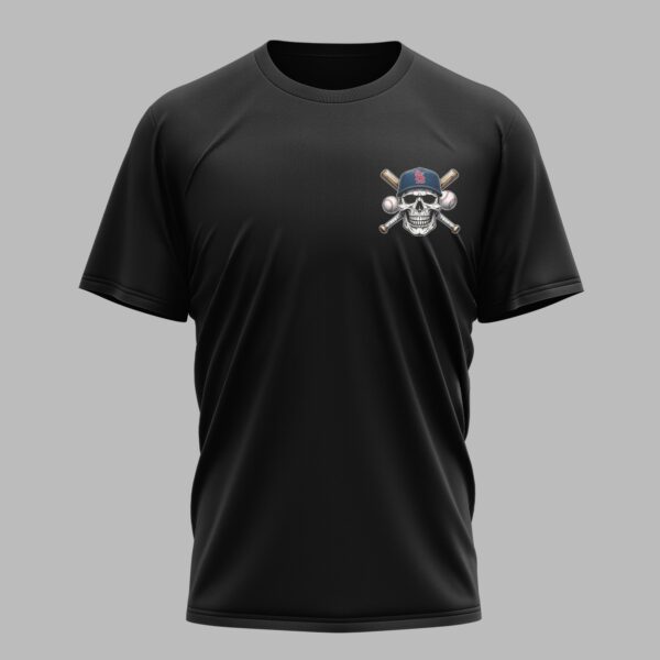 Alternative view of St. Louis Cardinals X Skullcap Premium T Shirt PVT001