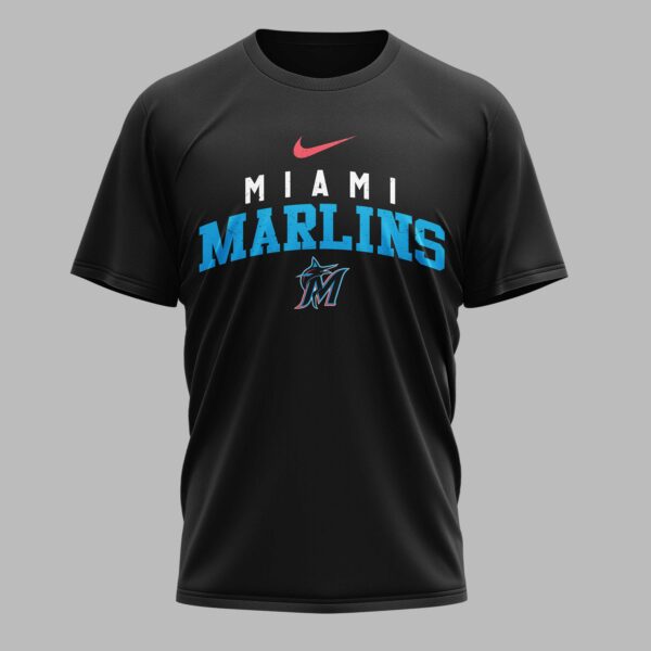 Alternative view of Miami Marlins Loyalty Oath Premium T-shirt LT0002