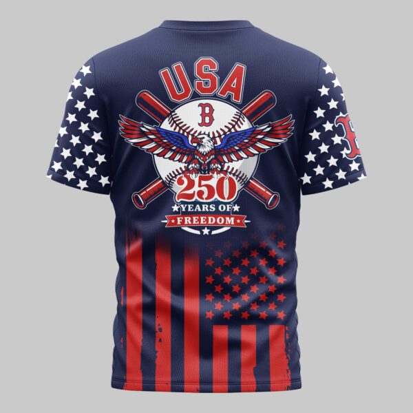 Alternative view of Boston Red Sox x 250Years Mars Premium T-Shirt PL06