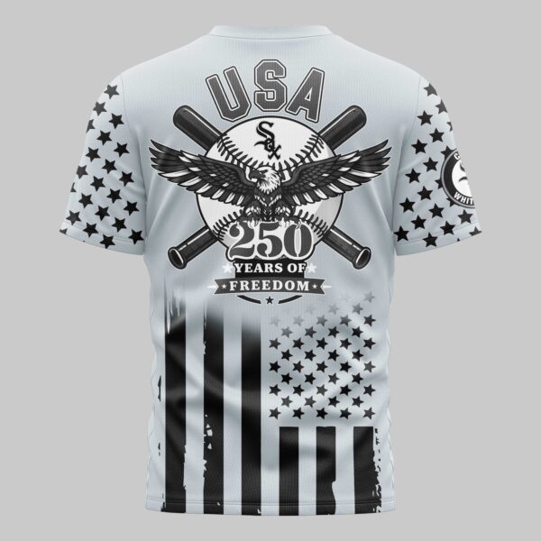 Alternative view of Chicago White Sox x 250Years Mars Premium T-Shirt PL06