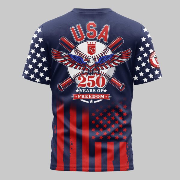Alternative view of Kansas City Royals x 250Years Mars Premium T-Shirt PL06
