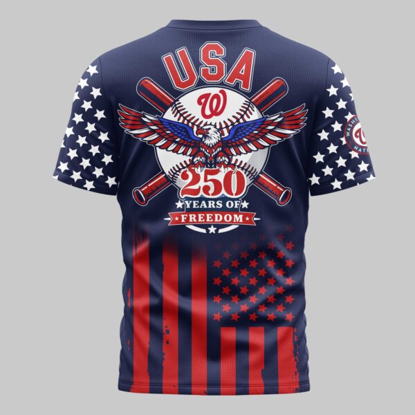 Alternative view of Washington Nationals x 250Years Mars Premium T-Shirt PL06