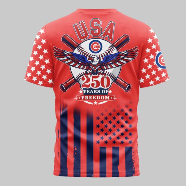 Alternative view of Chicago Cubs x 250Years Mars Premium T-Shirt PL06