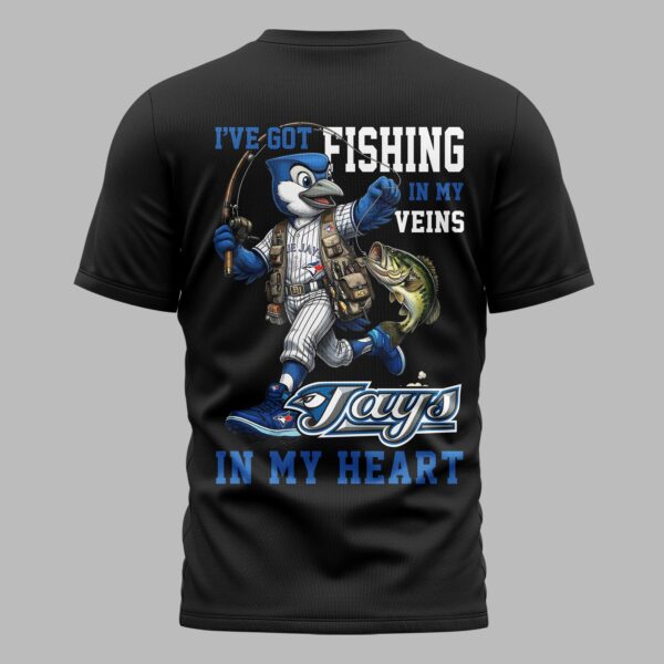 Alternative view of Toronto Blue Jays x Fishing Premium T-Shirt 012