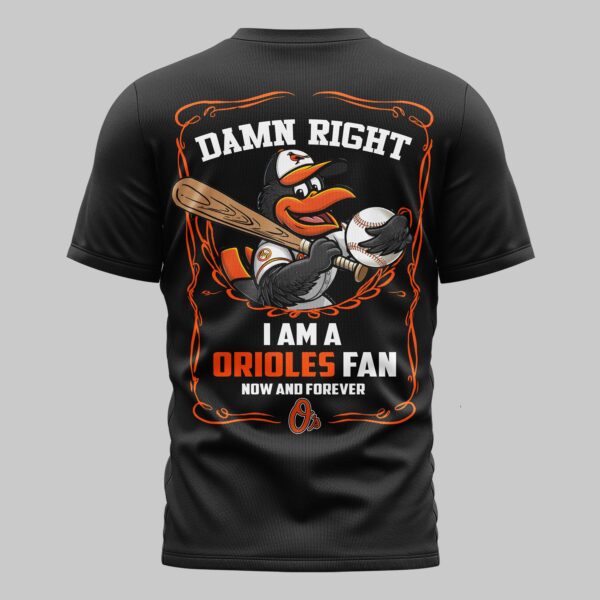 Alternative view of Baltimore Orioles x Tear Mars Premium T-Shirt PL07