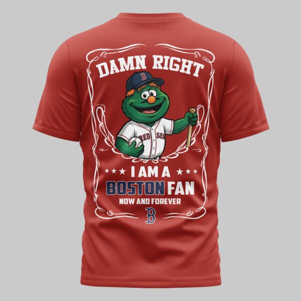 Alternative view of Boston Red Sox x Tear Mars Premium T-Shirt PL07