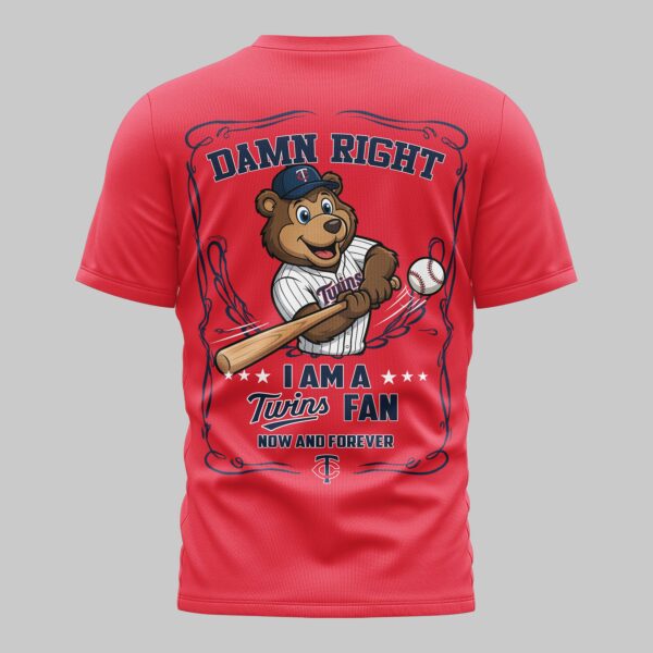 Alternative view of Minnesota Twins x Tear Mars Premium T-Shirt PL07