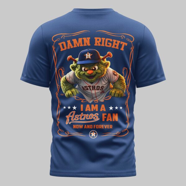 Alternative view of Houston Astros x Tear Mars Premium T-Shirt PL07