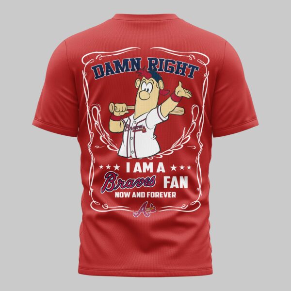 Alternative view of Atlanta Braves x Tear Mars Premium T-Shirt PL07