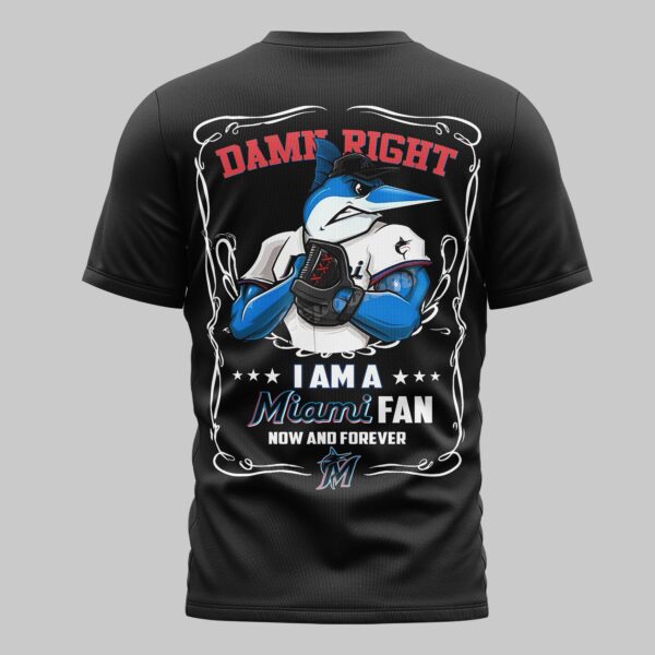 Alternative view of Miami Marlins x Tear Mars Premium T-Shirt PL07