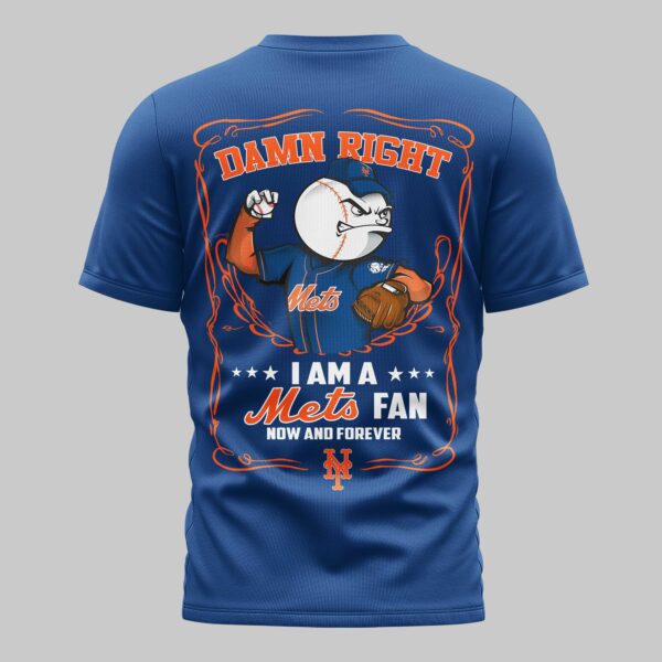 Alternative view of New York Mets x Tear Mars Premium T-Shirt PL07