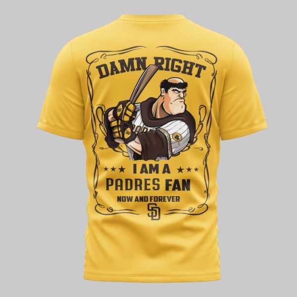 Alternative view of San Diego Padres x Tear Mars Premium T-Shirt PL07