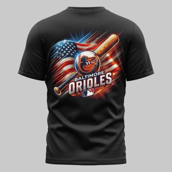 Alternative view of Baltimore Orioles x Light Mars Premium T-Shirt PL02