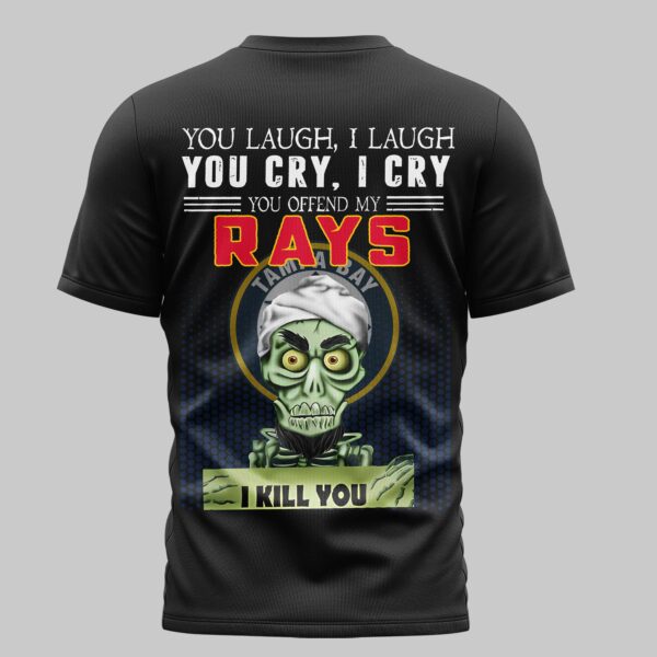 Alternative view of Tampa Bay Rays x Skull Mars Premium T-Shirt PL03