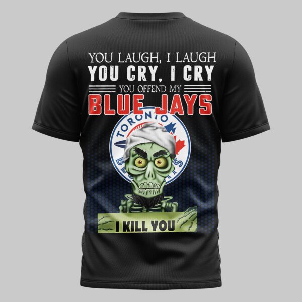 Alternative view of Toronto Blue Jays x Skull Mars Premium T-Shirt PL05