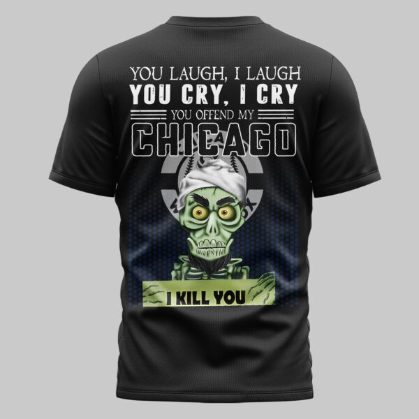 Alternative view of Chicago White Sox x Skull Mars Premium T-Shirt PL03