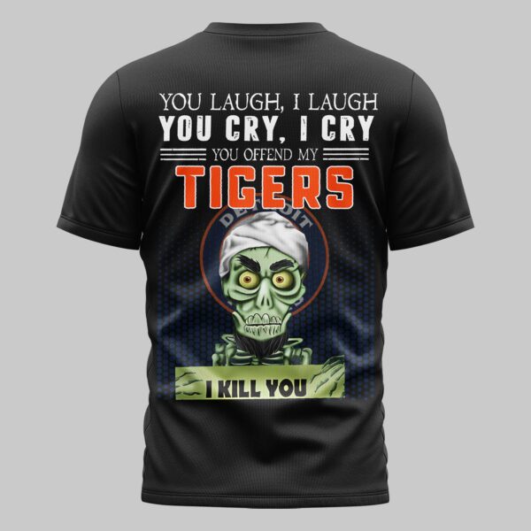 Alternative view of Detroit Tigers x Skull Mars Premium T-Shirt PL03