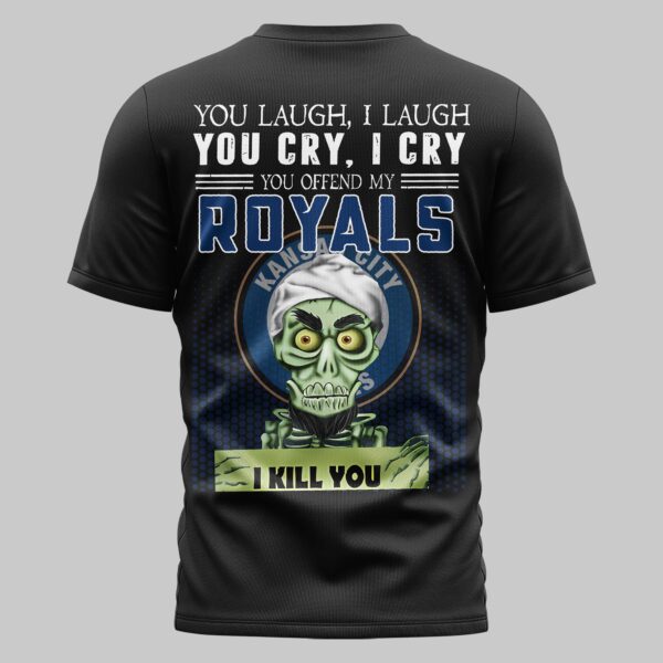 Alternative view of Kansas City Royals x Skull Mars Premium T-Shirt PL03