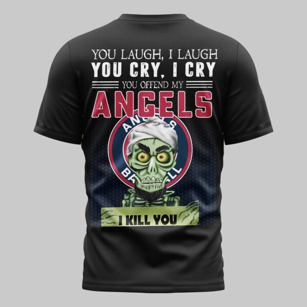 Alternative view of Los Angeles Angels x Skull Mars Premium T-Shirt PL03