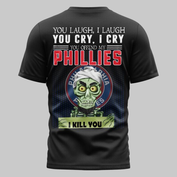 Alternative view of Philadelphia Phillies x Skull Mars Premium T-Shirt PL03