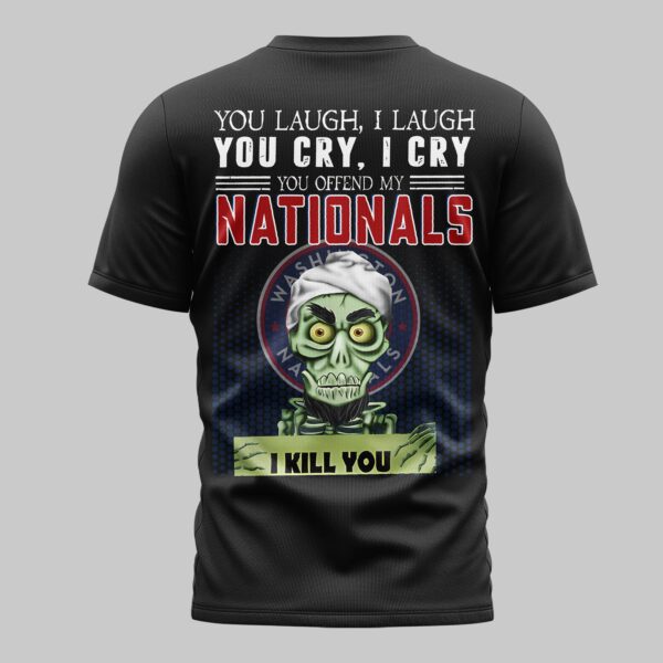 Alternative view of Washington Nationals x Skull Mars Premium T-Shirt PL03