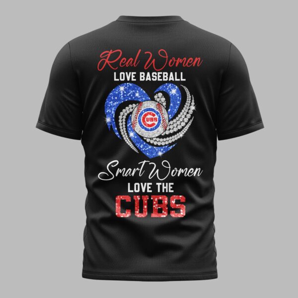 Alternative view of Chicago Cubs Glitter Premium T-Shirt LT0001