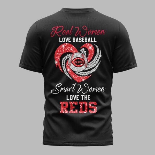 Alternative view of Cincinnati Reds Glitter Premium T-Shirt LT0001