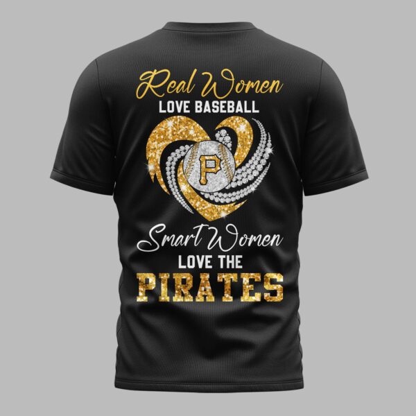 Alternative view of Pittsburgh Pirates Glitter Premium T-Shirt LT0001