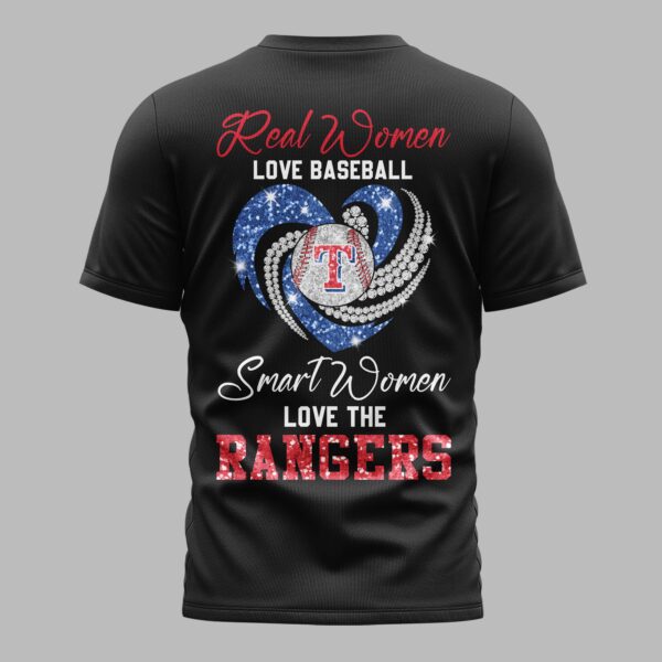 Alternative view of Texas Rangers Glitter Premium T-Shirt LT0001
