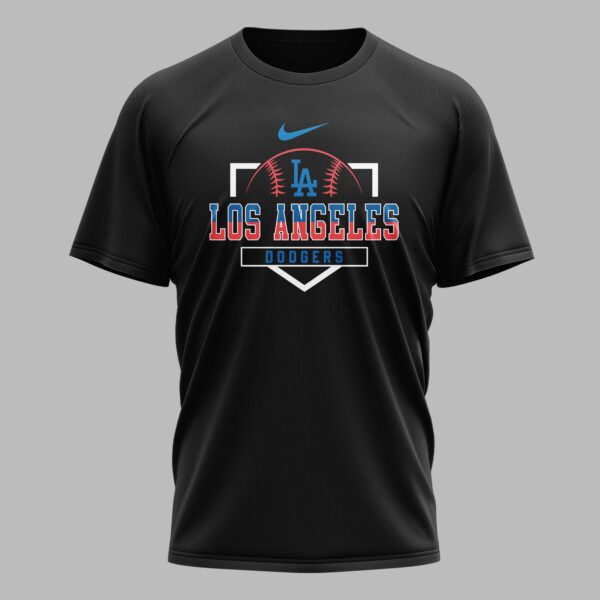 Alternative view of Los Angeles Dodgers God Family Premium T-shirt PH00001