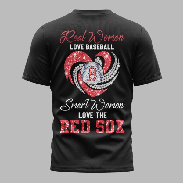 Alternative view of Boston Red Sox Glitter Premium T-Shirt LT0001