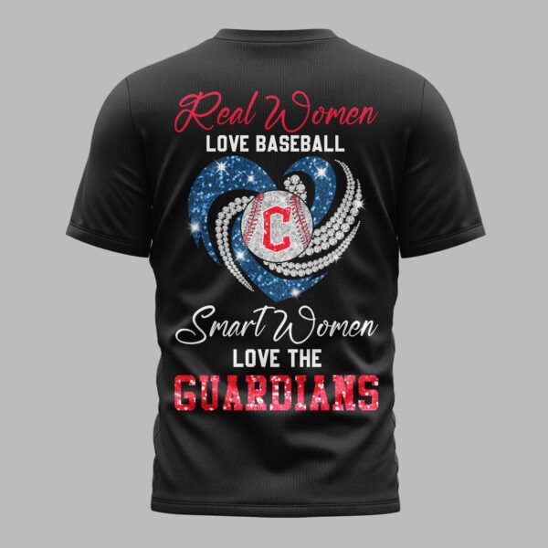 Alternative view of Cleveland Guardians Glitter Premium T-Shirt LT0001