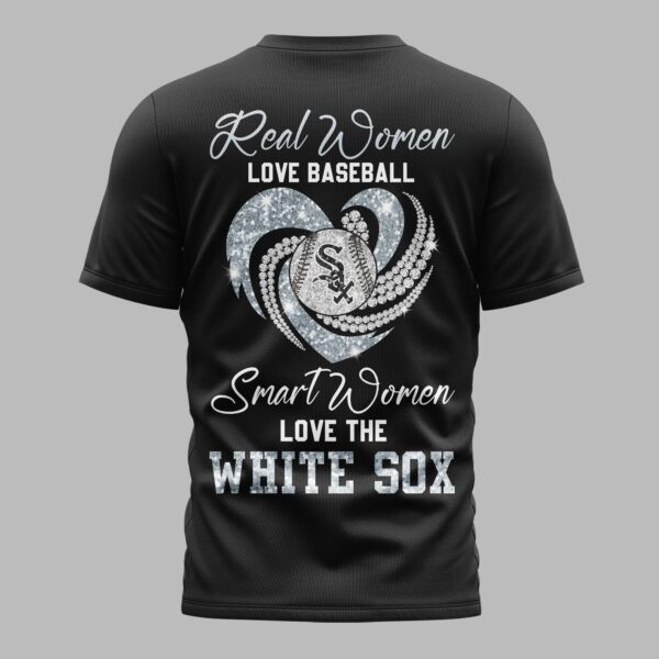 Alternative view of Chicago White Sox Glitter Premium T-Shirt LT0001