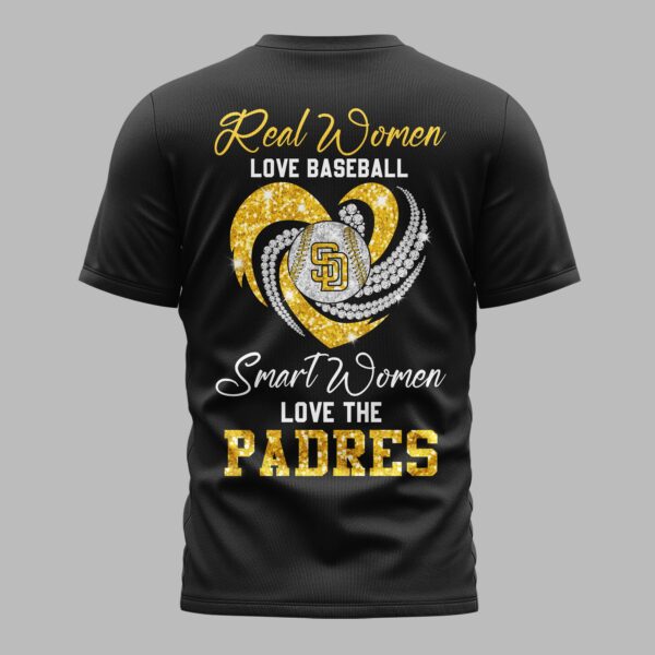 Alternative view of San Diego Padres Glitter Premium T-Shirt LT0001