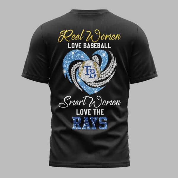 Alternative view of Tampa Bay Rays Glitter Premium T-Shirt LT0001