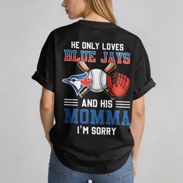 Alternative view of Toronto Blue Jays Gift For Mom Premium T-Shirt 009
