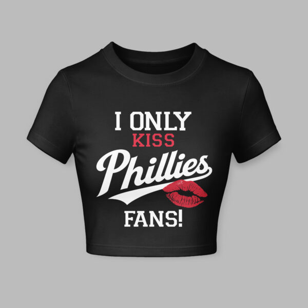 Alternative view of Philadelphia Phillies Cropped Naval-Baring Shirt 010