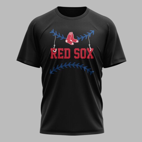 Alternative view of Boston Red Sox x Fishing Premium T-Shirt 012