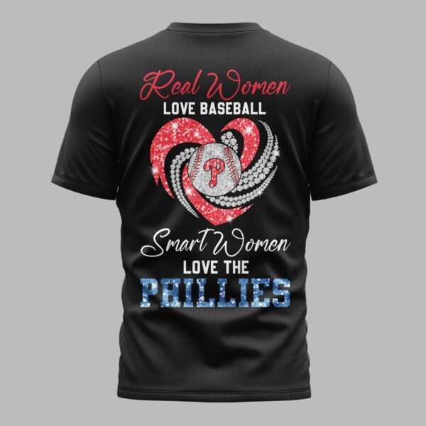 Alternative view of Philadelphia Phillies Glitter Premium T-Shirt LT0001