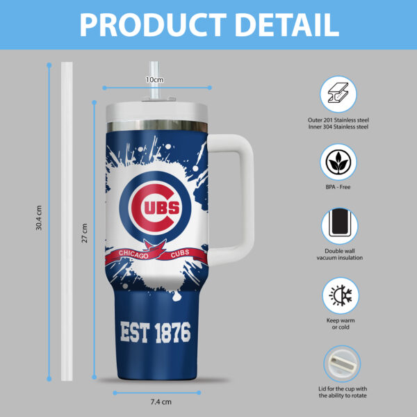 Alternative view of Chicago Cubs 2026 Season 40oz Tumbler