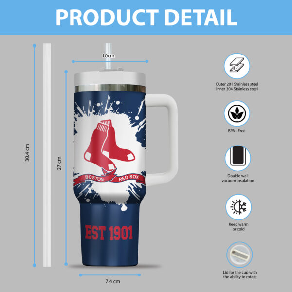 Alternative view of Boston Red Sox 2026 Season 40oz Tumbler
