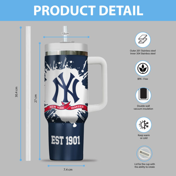 Alternative view of New York Yankees 2026 Season 40oz Tumbler