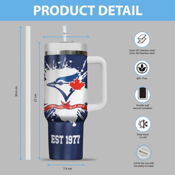 Alternative view of Toronto Blue Jays 2026 Season 40oz Tumbler