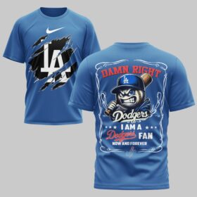 Los Angeles Dodgers x Tear Mars Premium T-Shirt PL07