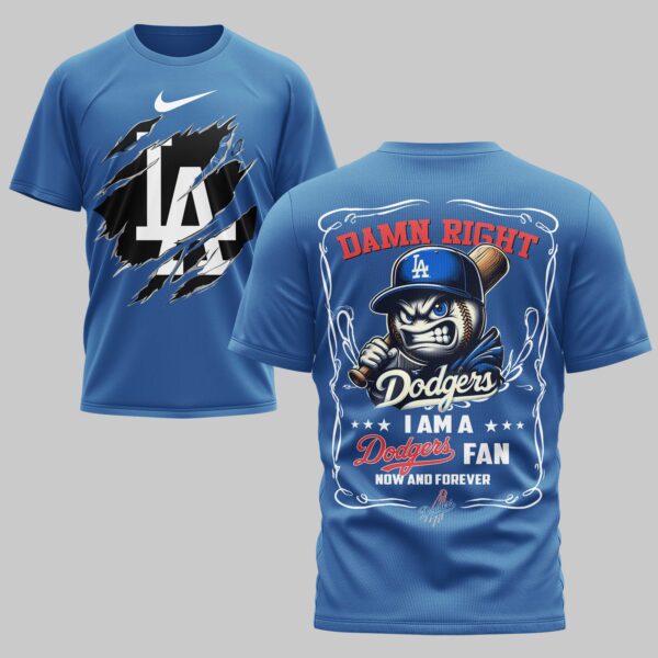 Los Angeles Dodgers x Tear Mars Premium T-Shirt PL07