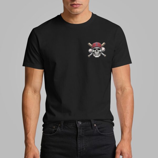 Alternative view of Boston Red Sox X Skullcap Premium T Shirt PVT001