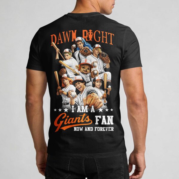 Alternative view of San Francisco Giants x One Piece Premium T-Shirt 011