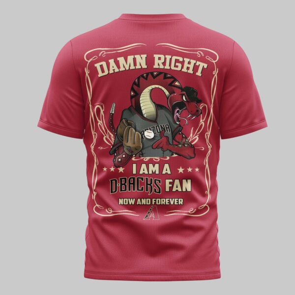 Alternative view of Arizona Diamondbacks x Tear Mars Premium T-Shirt PL07