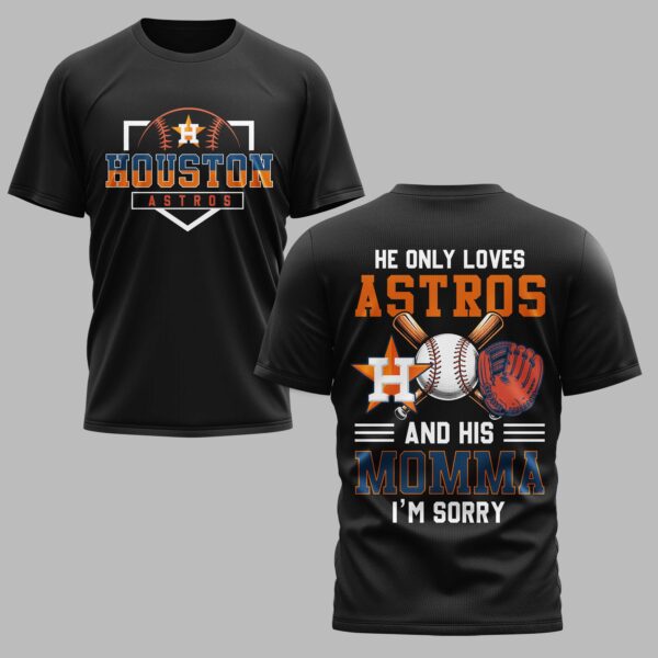 Houston Astros Gift For Mom Premium T-Shirt 009