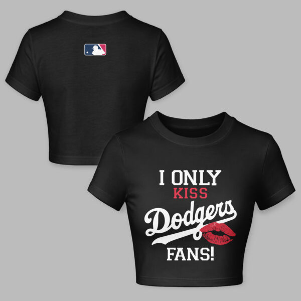 Los Angeles Dodgers Cropped Naval-Baring Shirt 010